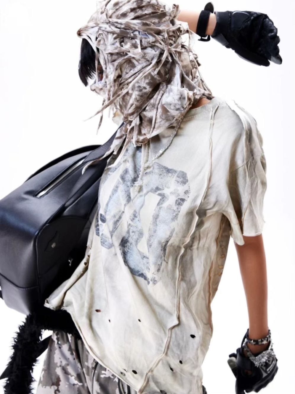 人気! COZY WORLDWIDE * 005 CHAOS DREAM WAXED Tシャツ 送関込 Cozy world Wide】