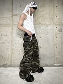 ROARINGRAD ♥ Damage crow over t-shirt/追跡付 クローズ ワースト) CROWS×WORST 4th,5th,6th 武装戦線 ロンT