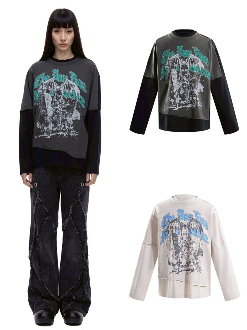 【The Boy Has No Patience】NIGHT OF THE BLOOD MOON KNIGHT LONG SLEEVE