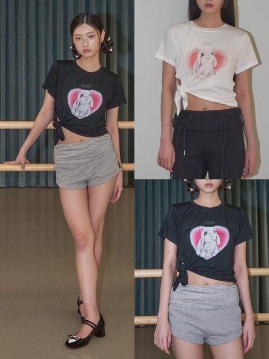 Re:EDIT レディース トップス 半袖 Tシャツ シアー チュール