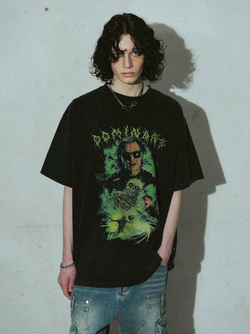 【DOMINANT】Neon Washing T-Shirt