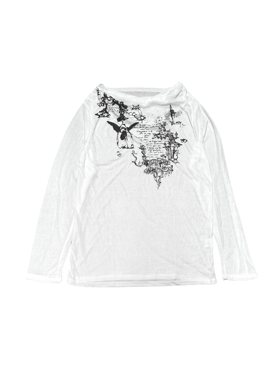 受注制【XU DOG】see-through loose long sleeve