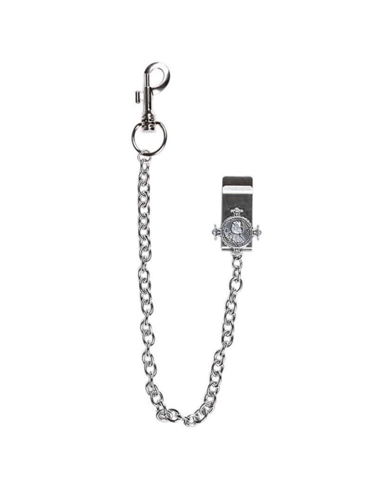 【SUNDAY OFF CLUB】Montmartre Cross Moneyclip Chain Antique