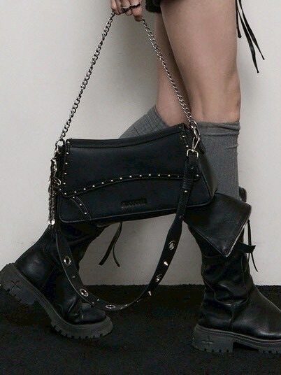 【BLACK PURPLE】Metaverse Bag / 【ブラックパープル】メタバースショルダーバッグ