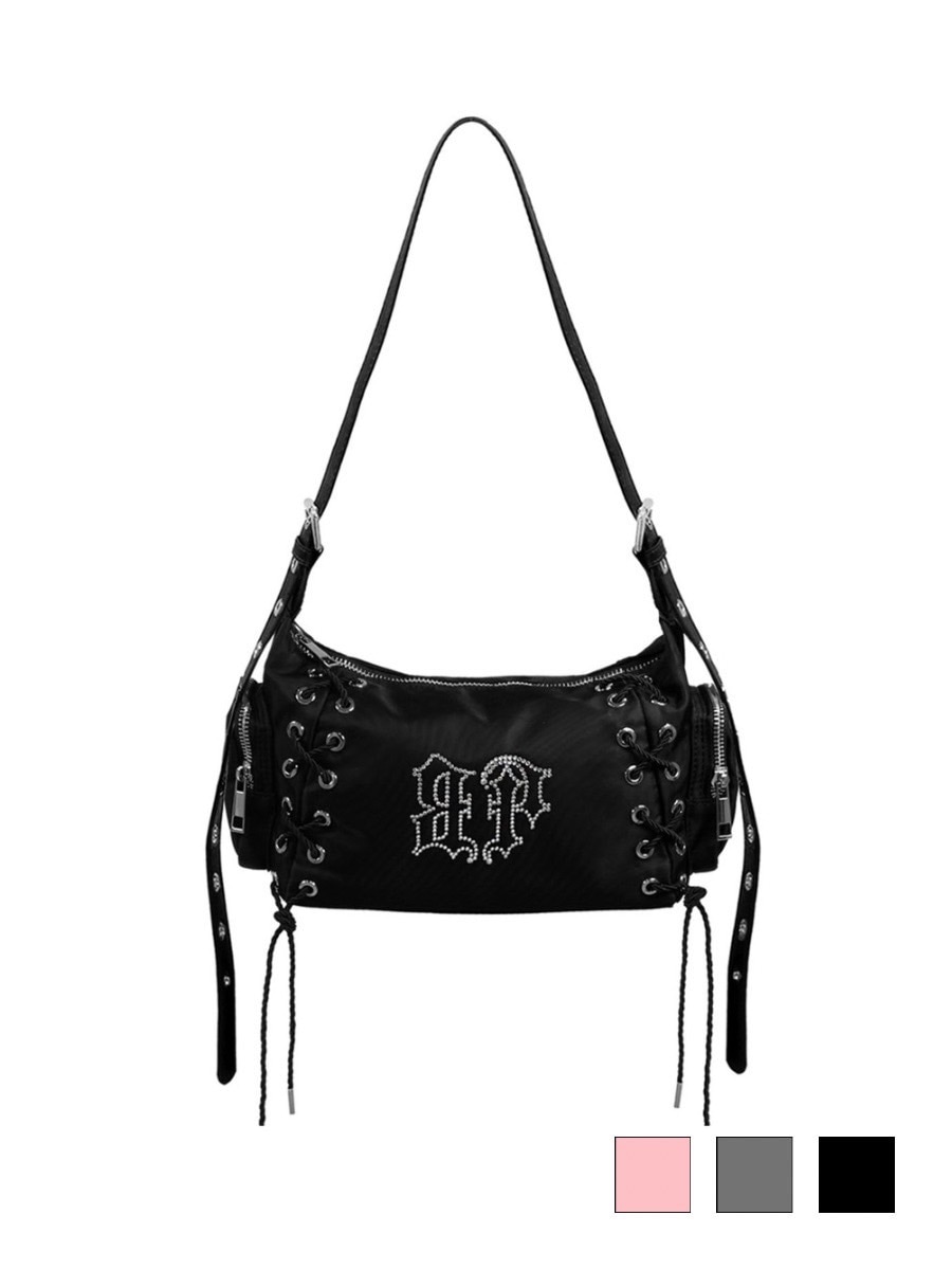 10/25 再入荷【BLACK PURPLE】Glow Corset Bag