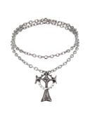 Rosen Kreuz】leather key ring | OUR BRAND,Rosen Kreuz