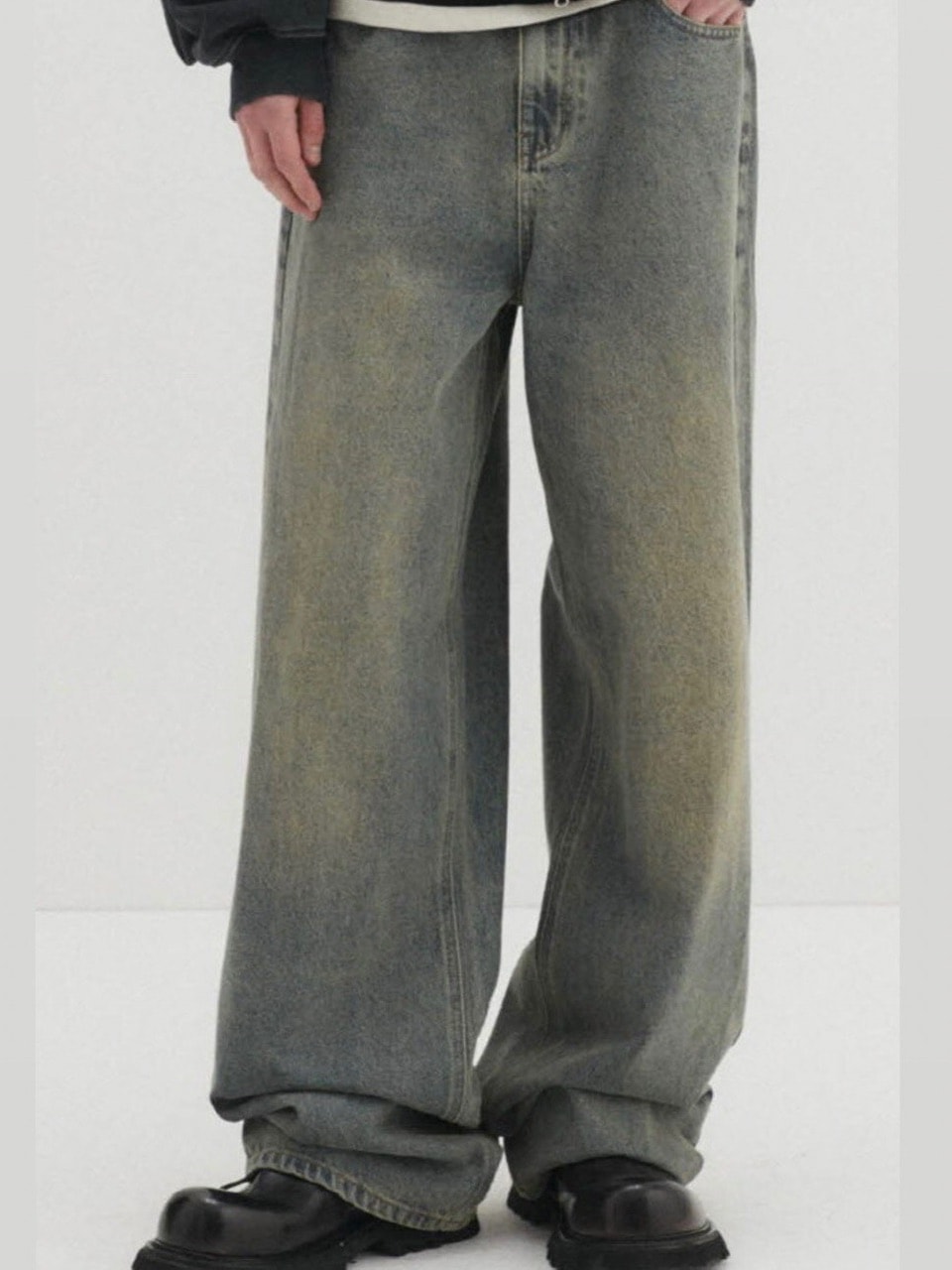 DNSR】Signature Wide Denim Pants | OUR BRAND,DNSR | PRESSING WEB SHOP