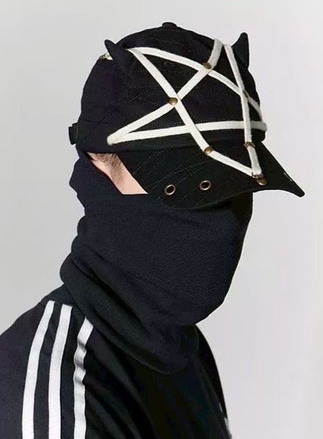 国内で当店のみ DND4DES - Pentagram Rivet Devil Hat DND4DES】PENTAGRAM RIVET DEVIL CAP | OUR BRAND,DND4DES