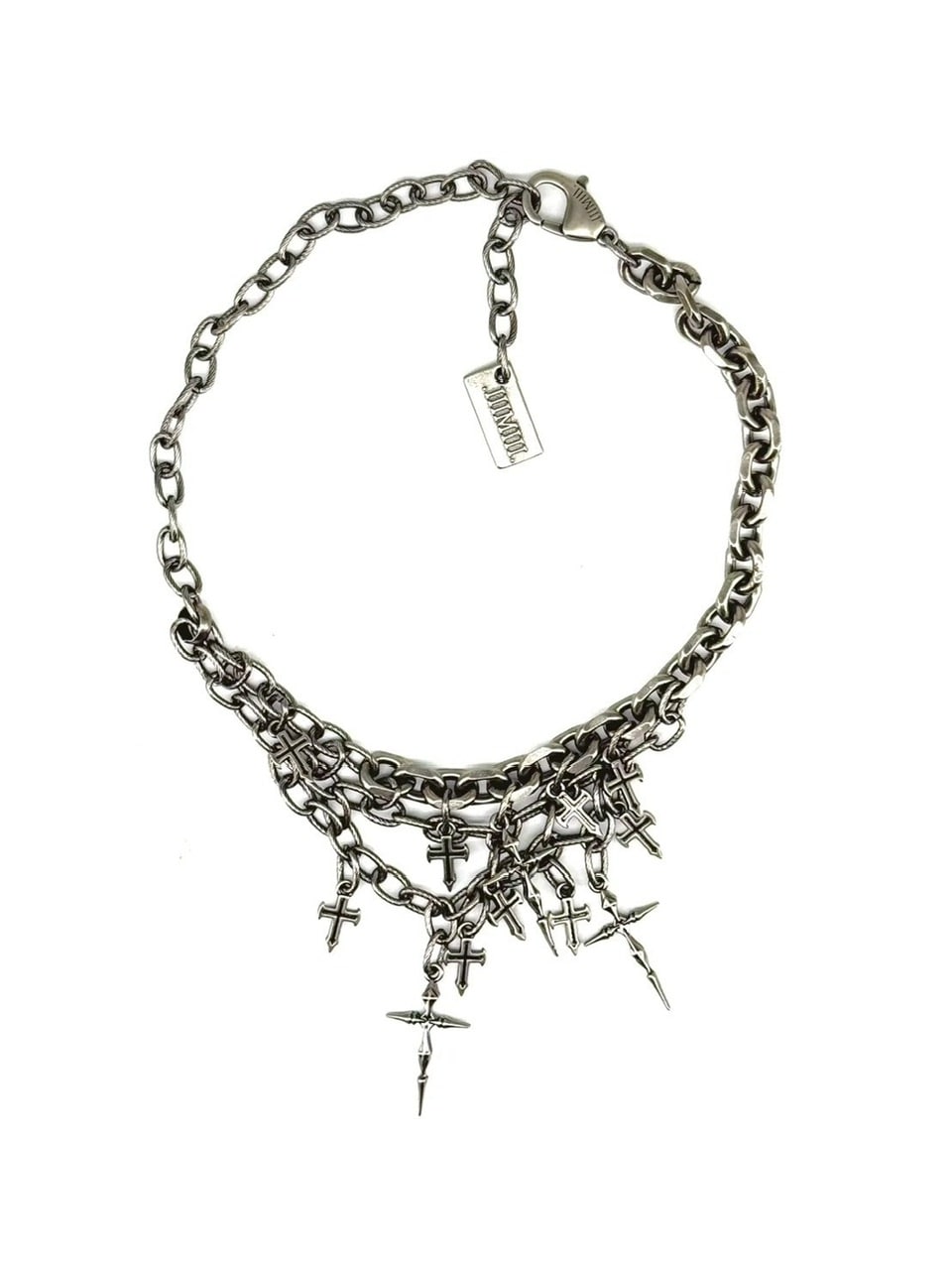 IIIMIII】Layered Gothic Cross Necklace | OUR BRAND,IIIMIII