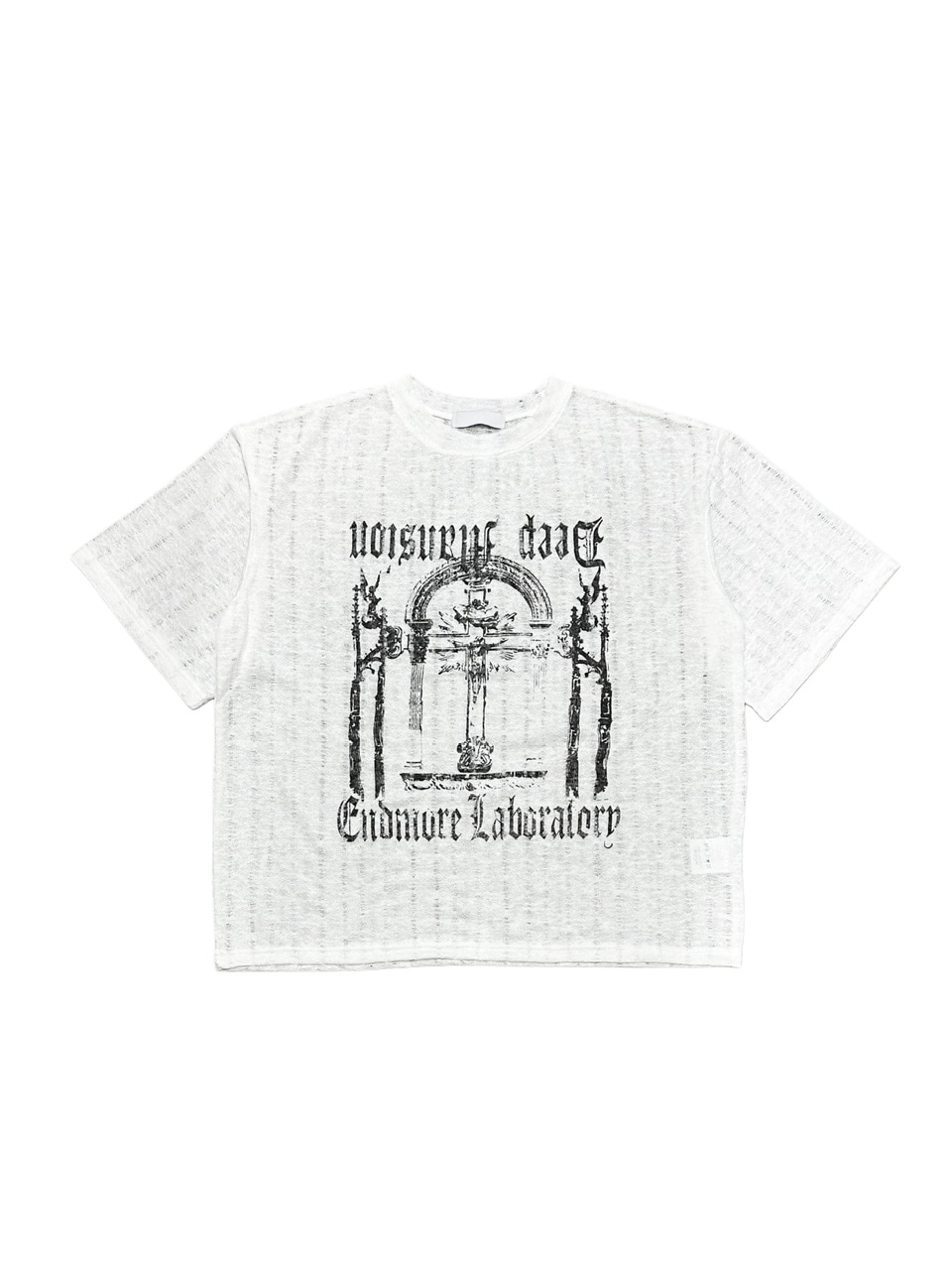 受注制【XU DOG】see-through short sleeve (4color)