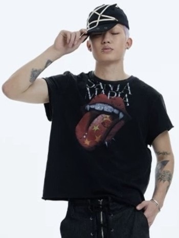 【DND4DES】ROCK TONGUE T-SHIRT