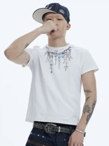 【DND4DES】CARTOON CHAIN T-SHIRT