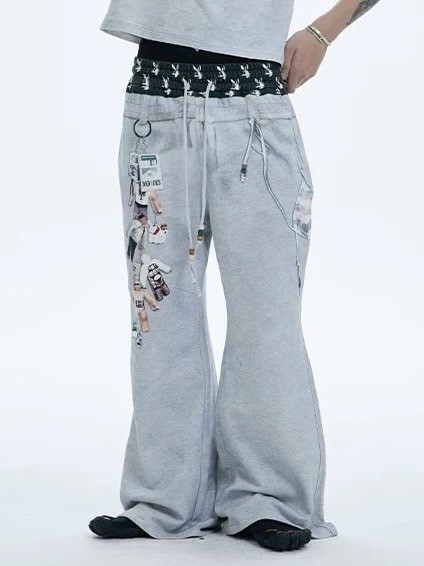 【DND4DES】BIKINI PRINTED SWEAT PANTS