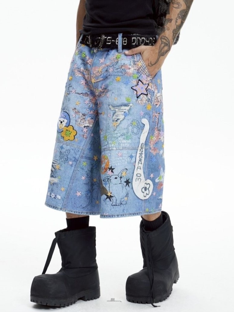 【DND4DES】PLUSH CARTOON PANTS