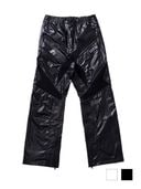 [SUNDAYOFFCLUB] Flared Cargo Leather Pants /追跡付 SUNDAY OFF CLUB】Flared Cargo Leather Pants | OUR BRAND