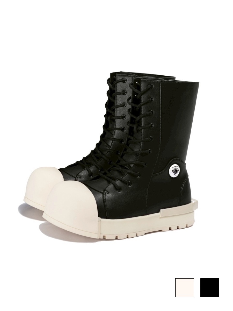 【F.V.V.O】R/F 1.0 IRONCLAD BEETLEPU BOOTS - MID TOP