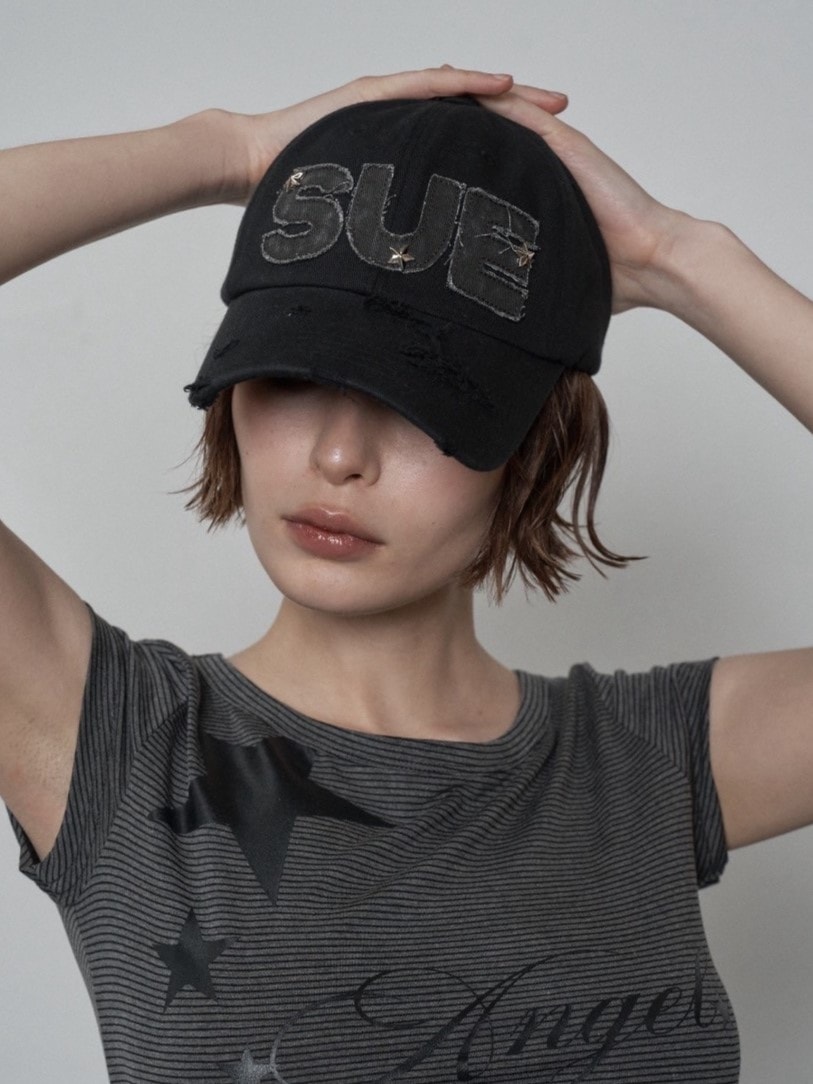 【SETUP-EXE】韓国人気★SUE STAR BALL CAP OUR BRAND,SETUP-EXE | PRESSING WEB SHOP