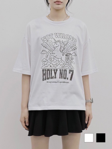 【HOLY NUMBER 7】Graphics Archive Short Sleeve T-Shirt 4 / 【ホーリーナンバー セブン】グラフィックアーカイブ半袖Tシャツ