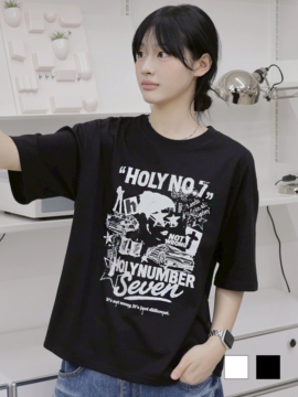 【HOLY NUMBER 7】Graphics Archive Short Sleeve T-Shirt 5 / 【ホーリーナンバー セブン】グラフィックアーカイブ半袖Tシャツ
