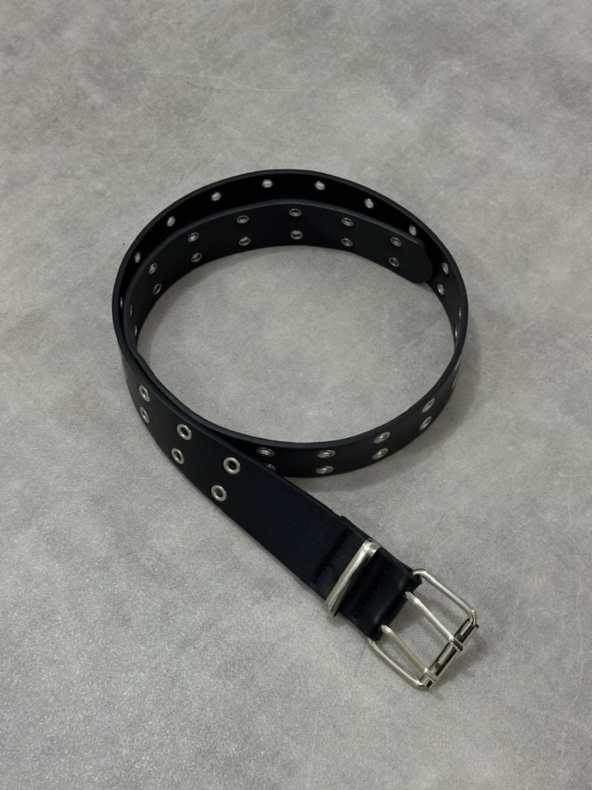 受注制【LUV CODE】double eyelet belt