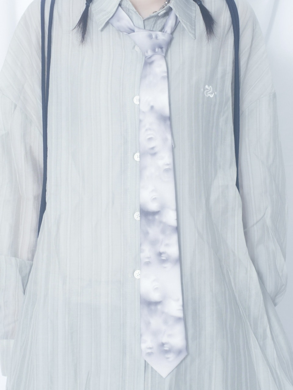 受注制【Nerd out XU】face necktie