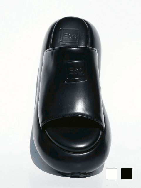 【ESQAPE】BUBBLE SOLE SLIDE STRAP SANDAL / 【エスケープ】厚底ミュールサンダル