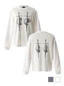 F.V.V.O】SKELETON BROKEN HOLE T-SHIRT F.V.V.O】SKELETON BROKEN