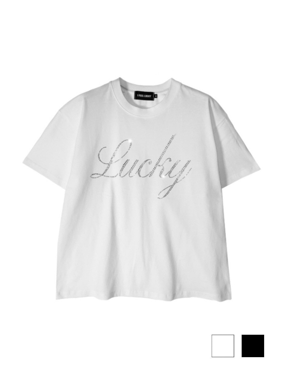 IFEELLUCKY】Lucky bling tshirt / 【アイフィールラッキー】ラッキー