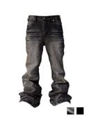 ★SUNDAYOFFCLUB★ `RAVAGE` FLARED DENIM SUNDAY OFF CLUB】RAVAGE Flared Denim | OUR BRAND,SUNDAY OFF