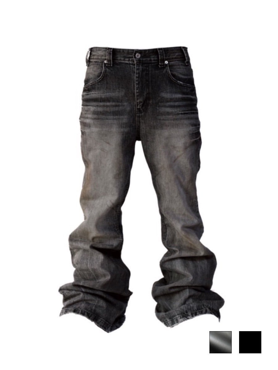 [YOUHEE] DENIM BOOTSCUT PANTS デニム ブーツカット パンツ IFEELLUCKY】Denim Bootscut pants / 【アイフィールラッキー