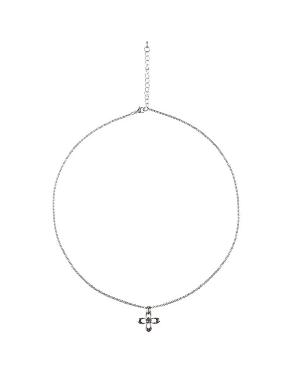 【SURGERY】SURGERY Metal Clover Emblem Bracelet Necklace / 【サージェリー】サージェリーメタルクローバーエンブレムネックレス