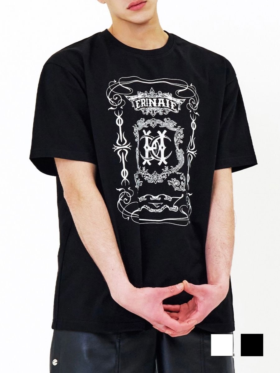 【E RIN AI E】MOON SHORT SLEEVE TEE