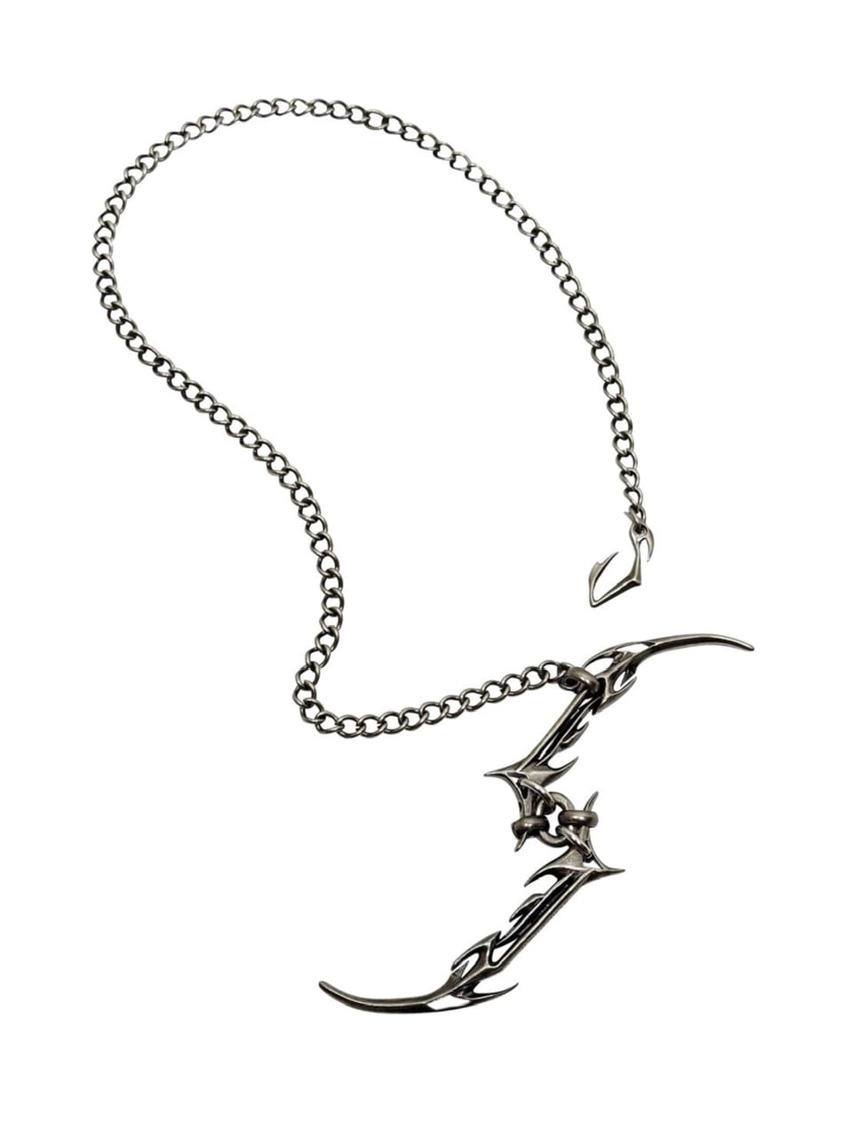 iiimiii ネックレス IIIMIII】Sharp Drop Necklace / 【イアミ】シャープドロップシルバー