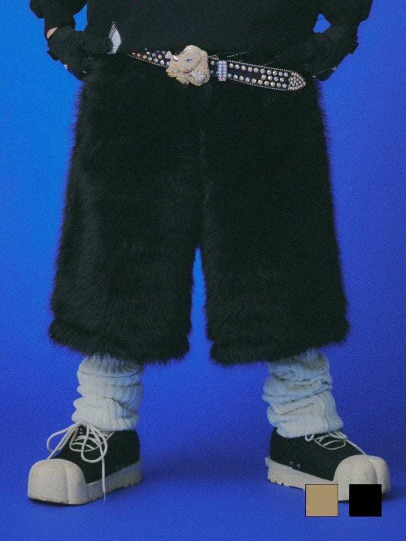 【GALFY】お金大好きファーショーツ