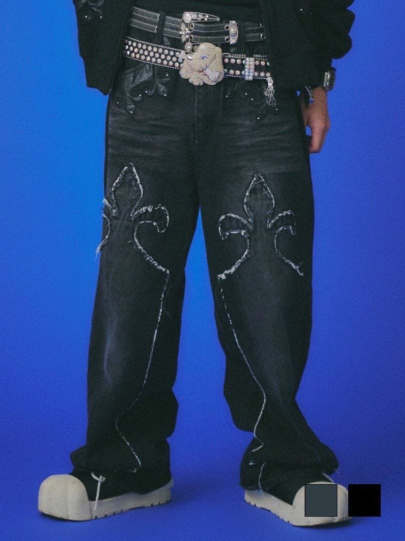 【GALFY】百合の紋紋デニム