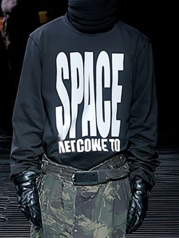 【BEBOF】Logo print long sleeve t-shirts / 【ビーボフ】ロゴプリント長袖Tシャツ