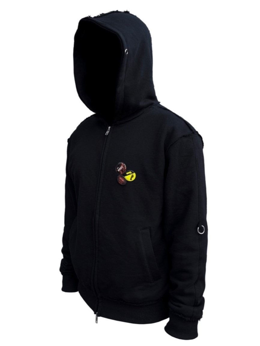 【BEBOF】Double zip up parka / 【ビーボフ】ダブルジップアップパーカー
