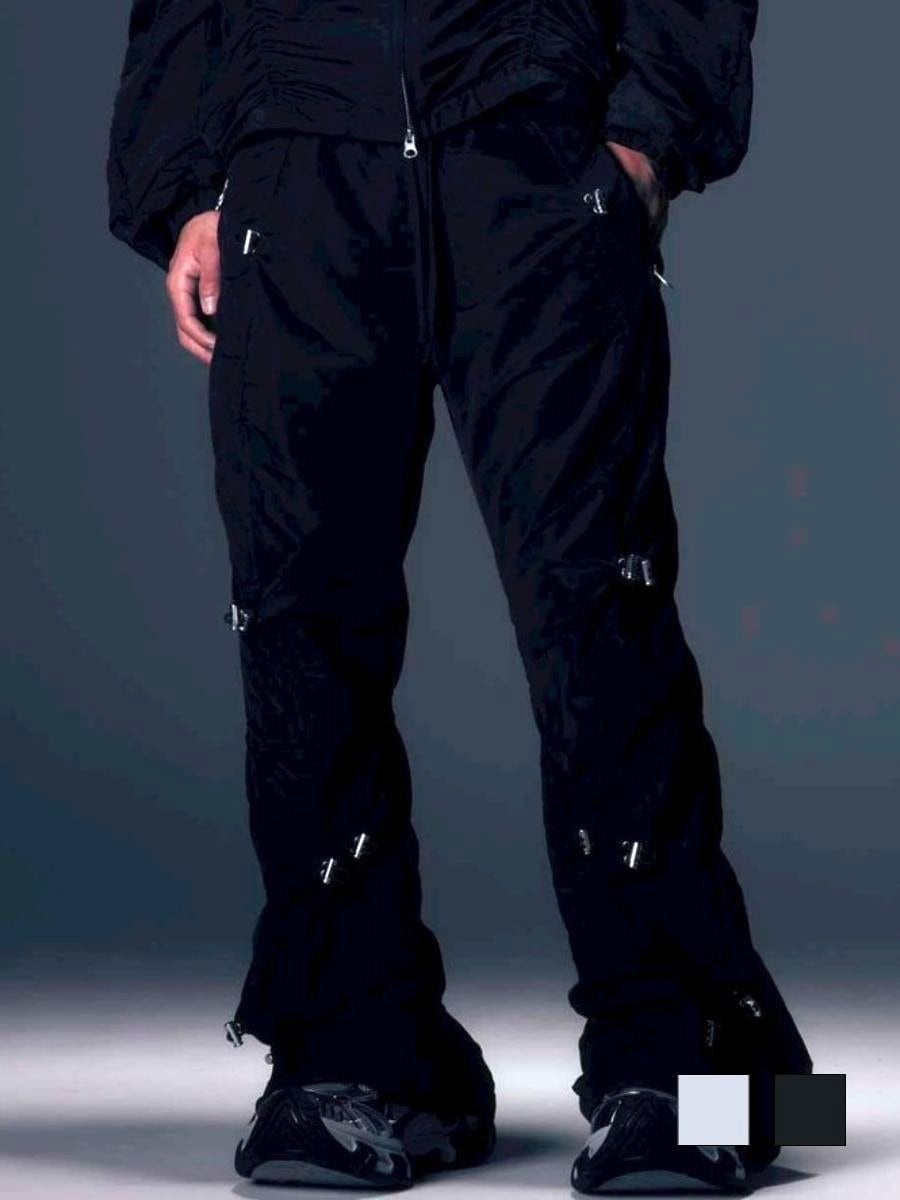 【DIG YOUR OWN GRAVE】SYN-EDGE PANTS /【ディグユアオウングレイブ】テックフレアパンツ