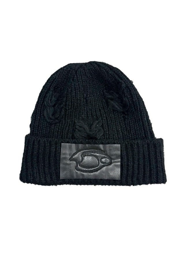 DIG YOUR OWN GRAVE】FRAY OUT BEANIE /【ディグユアオウングレイブ