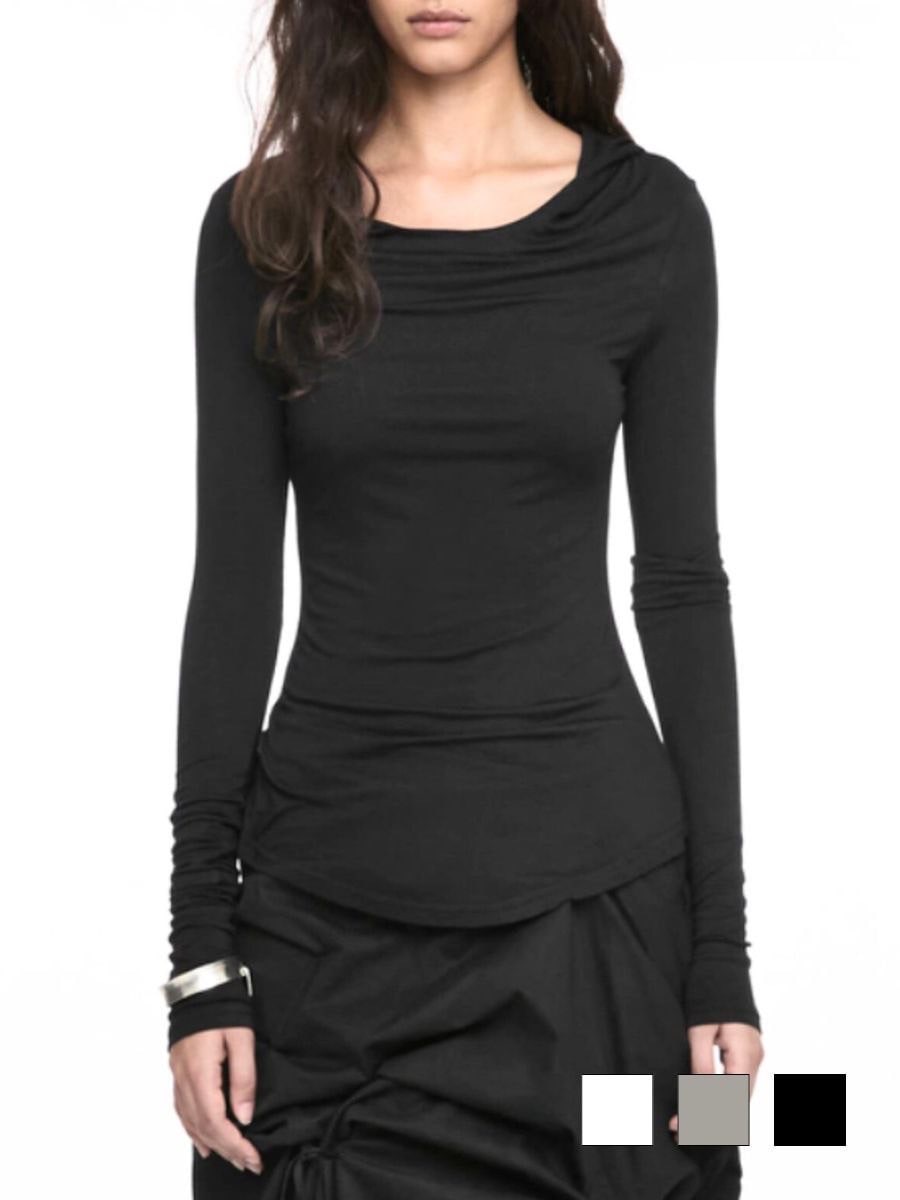 【NACHE】BASIC HOODIE LONG SLEEVE