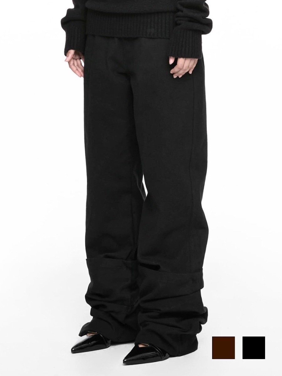 【NACHE】REVERSE COTTON PANTS