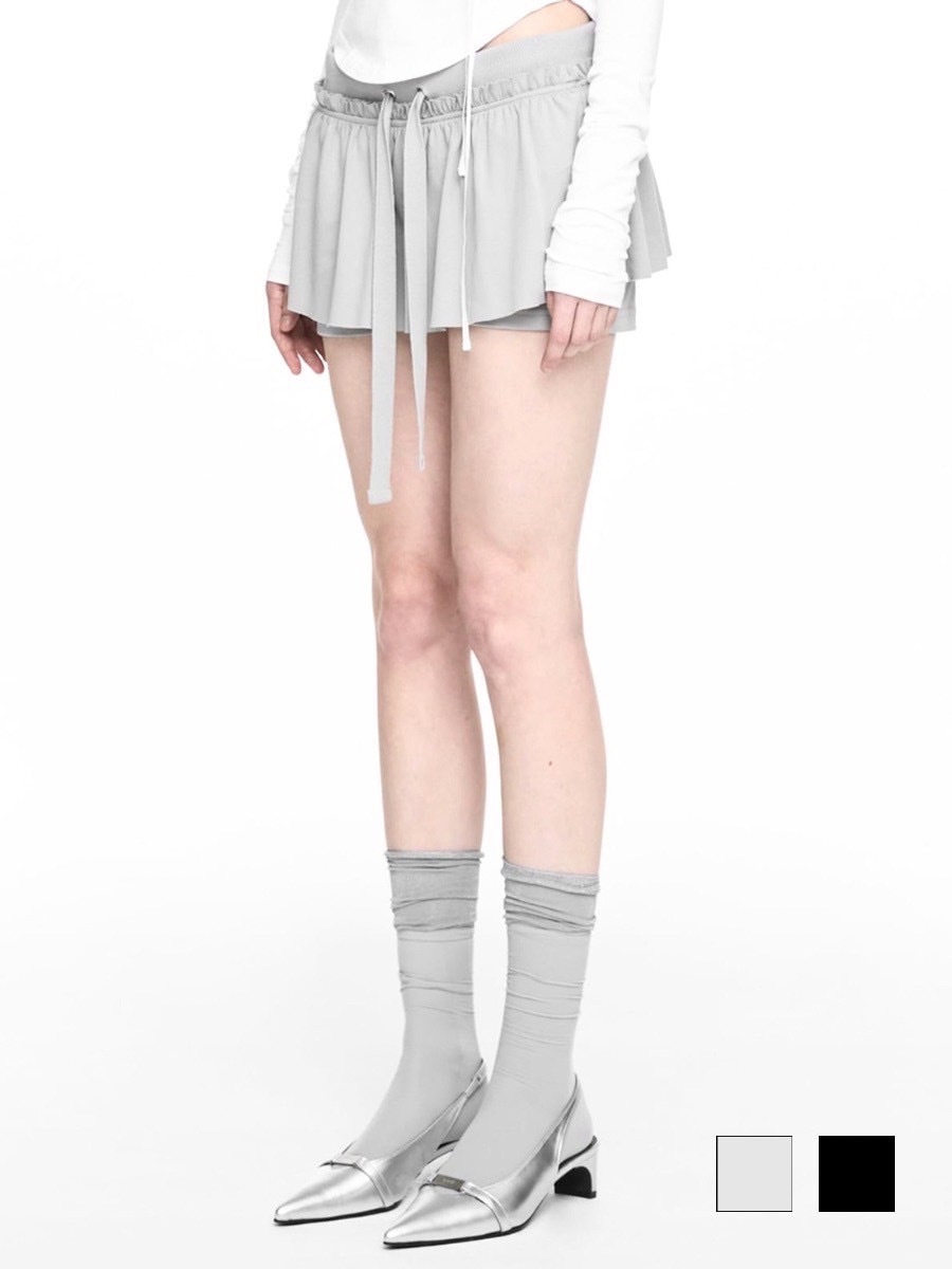 【NACHE】RUFFLE SHORT PANTS