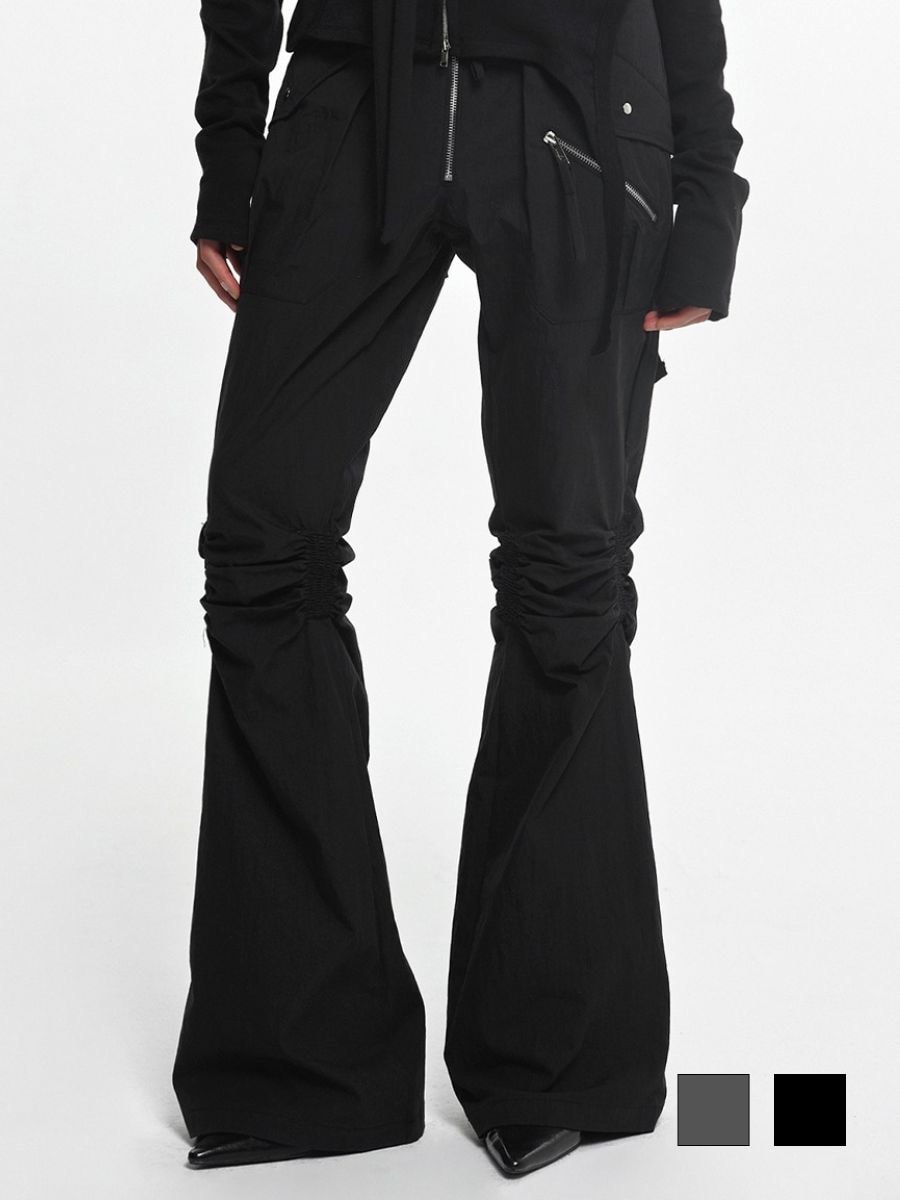 【NACHE】EXPOSURE ZIP DETAIL PANTS (UNISEX)