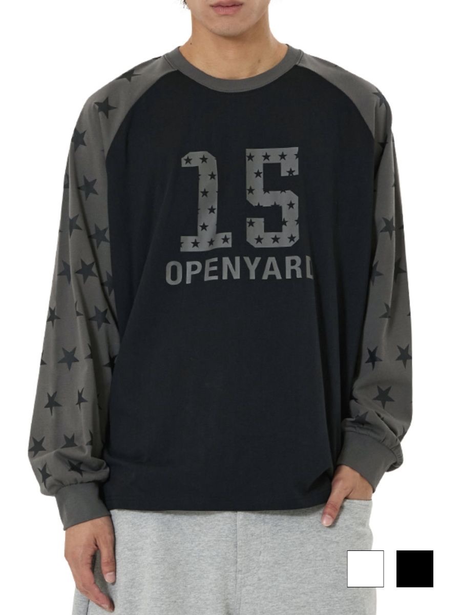 【OY】STAR RAGLAN L/S TEE