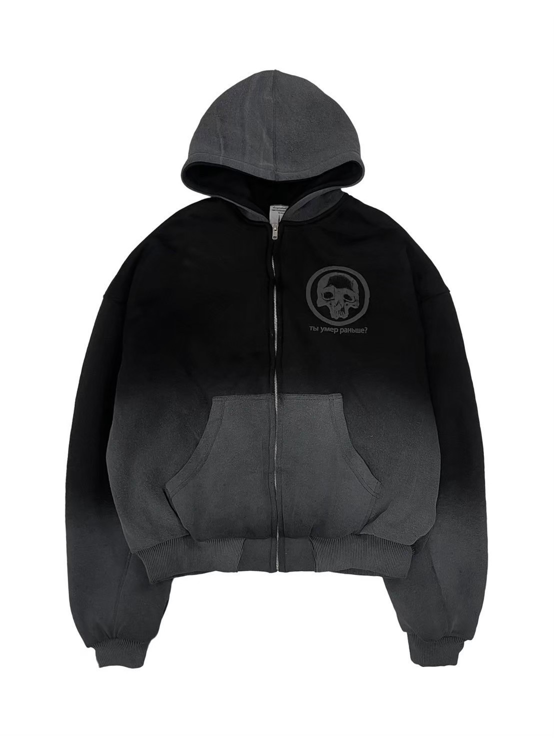 user_8bd3aa1aページ haveyoudiedbefore?】DS Padded Bomber Zip Hoodie / 【ハブユー