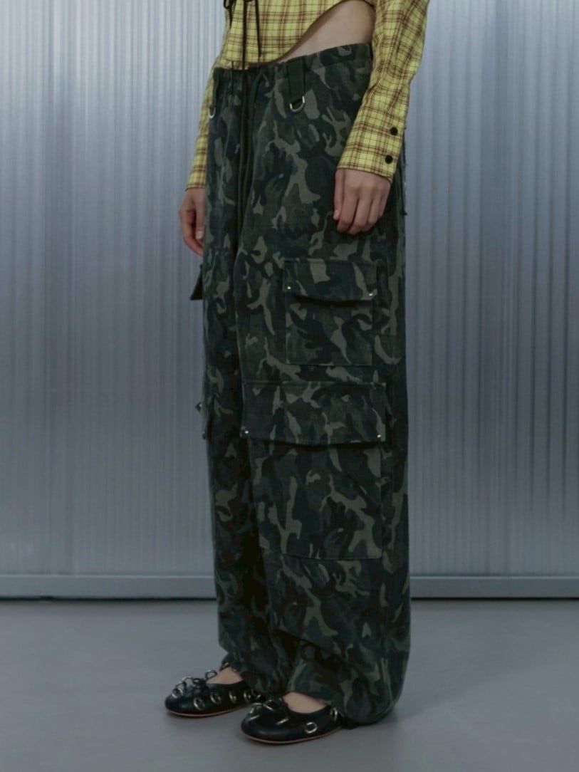 SETUP‐EXE】CROSS MULTI CARGO PANTS / 【セットアップエグゼ