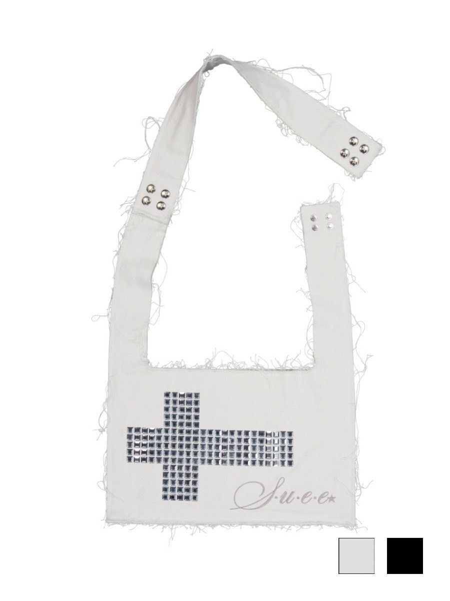 【SETUP‐EXE】TWO-WAY RAW CROSSBAG / 【セットアップエグゼ】ツーウェイロークロスバッグ