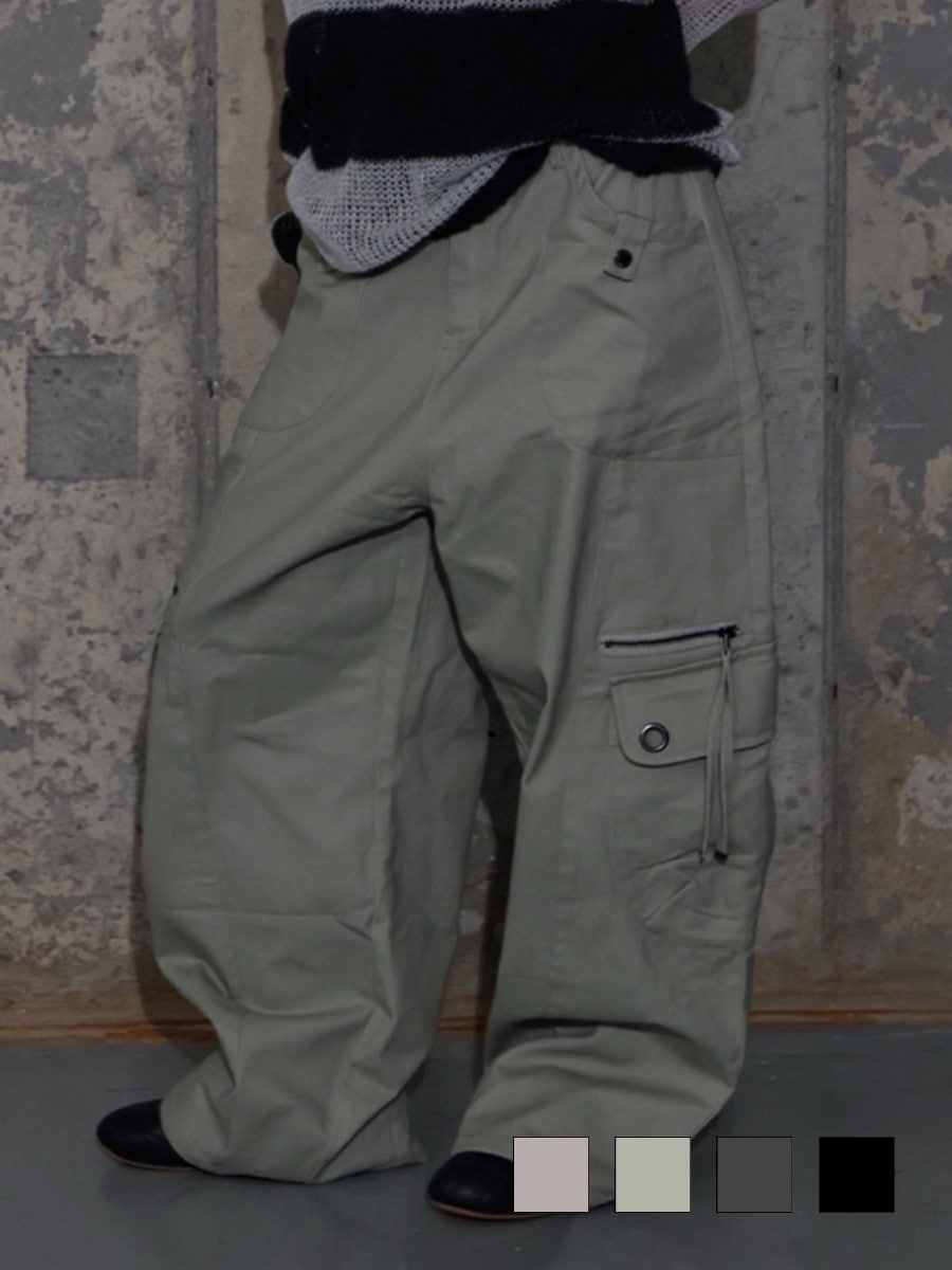 【FANCY CLUB】CROSS POCKET CARGO PANTS / 【ファンシークラブ】クロスポケットカーゴパンツ