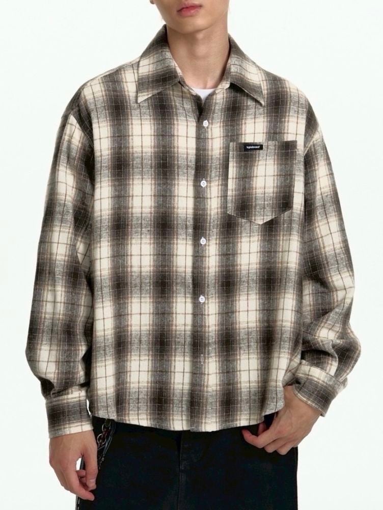 WEB限定カラーあり・洗える】シアーチェック カットソー J.PRESS