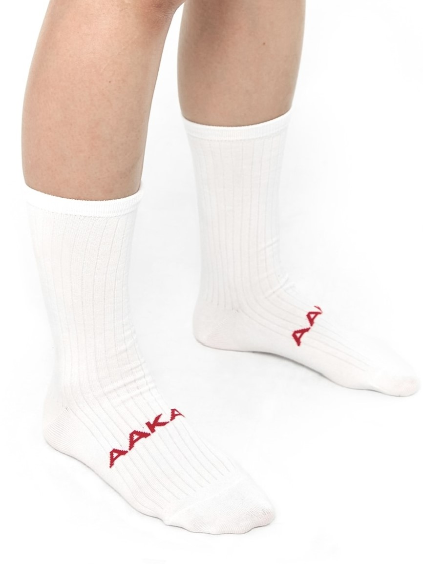 【AAKAM】Symbol Logo Socks